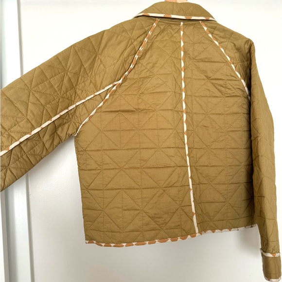 Madewell Quilted Cropped Raglan Shirt Jacket - Picture 3 of 7